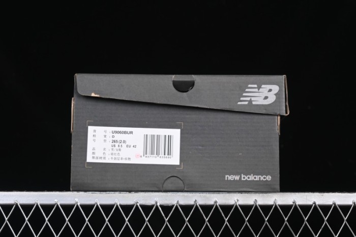 New Balance 9060 Retro Casual Running Shoes with ABZORB Cushioning Technology - U9060BUR