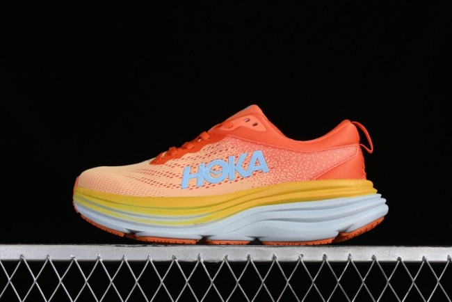 HOKA ONE ONE Bondi 8 Functional Cushioned Running Shoes - 1123202 PBAY 1
