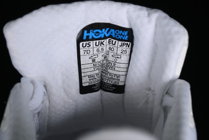 HOKA ONE ONE Bondi 8 Functional Cushioned Running Shoes with Soft EVA Midsole - 1127952 WWH 1