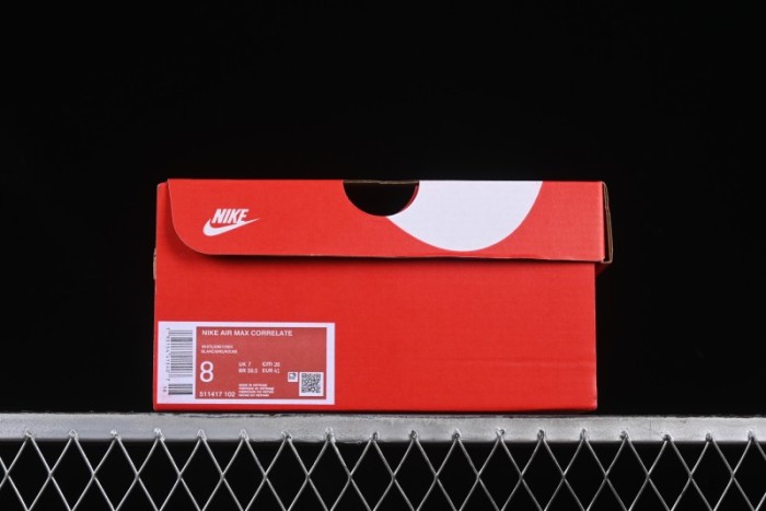 Nike Air Max Correlate Retro Running Shoes with Air Cushion - 511417-102