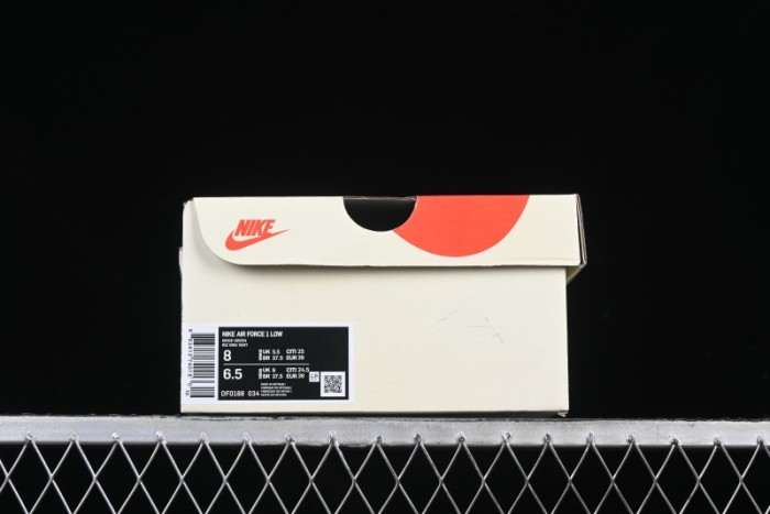 Nike Air Force 1'07 Low Just Collaboration - Christmas Tree Low-Top Casual Sneakers - DF0188-034