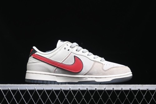Nike SB Dunk Low Supreme Collaboration - Hello Kitty Anniversary Customized Low-Top Casual Sneakers - XY1688-018