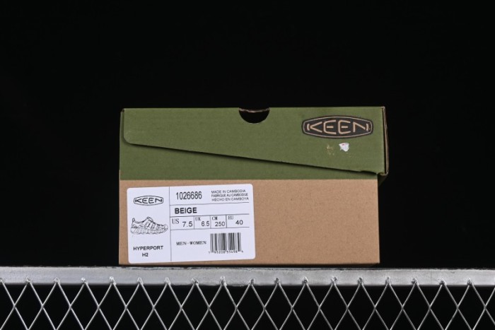 Keen Newport H2 Outdoor Sports Water Sandals with Toe Protection - 1026686BEIGE