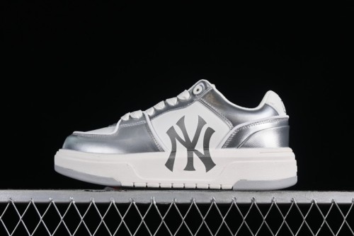 MLB Chunky Liner Metal Senior Series Lightweight Platform Casual Sneakers with 6cm Height Increase - 3ASXCLH3N50GRS