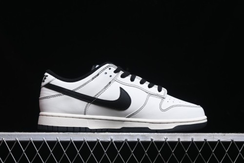 Nike Dunk Low Retro Panda Oxidized Vintage High Street Casual Sneakers - DD1391-100
