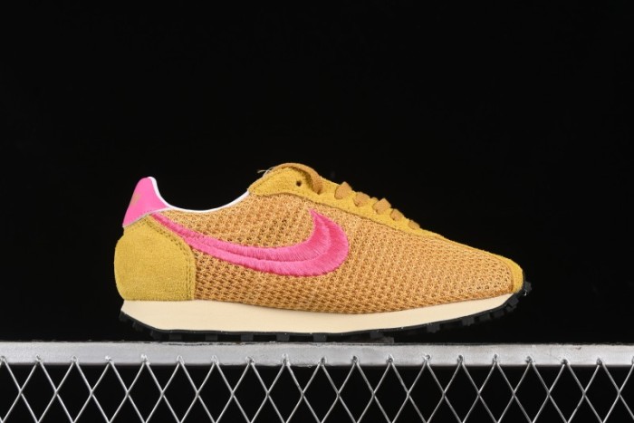 Stussy x Nike Roshe Run LD-1000 Comfortable Versatile Non-Slip Durable Waffle Low-Top Casual Running Shoes - FQ5369-700