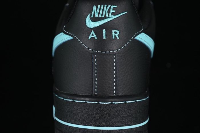 Nike Air Force 1 Low  Tiffany Blue  – Black & Aqua Classic
