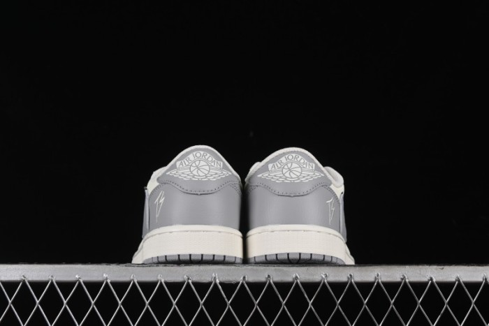 Nike Travis Scott x Fragment Design x Air Jordan 1 Low OG SP AJ1 Collaboration Sneakers - DM7866-021