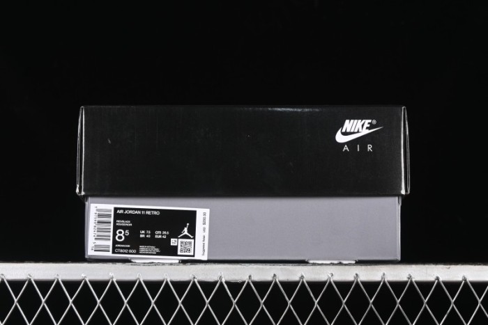 Nike Air Jordan 11 Retro High Top Basketball Shoes in Black/Red - CT8012-600