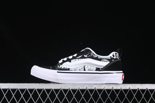 Vans Knu Skool Comfortable Fashion Slip-Resistant Wear-Resistant Low-Top Casual Sneakers - VN000CS0239