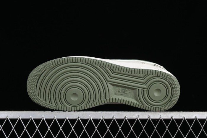 Nike Undefeated x Air Force 1'07 Low Military Green Hemp Rope Casual Sneakers - UT2023-202 1