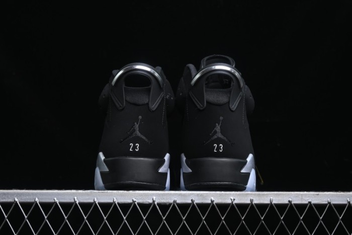 Nike Air Jordan 6 Retro Metallic Silver Basketball Shoes - DX2836-001