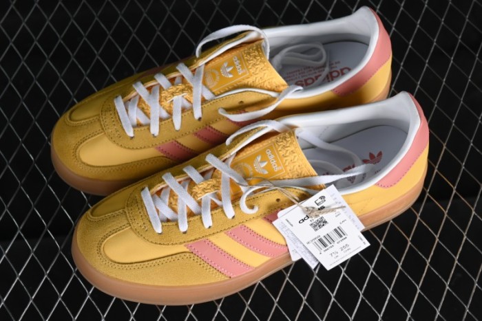 Adidas Originals Gazelle Indoor Retro Casual Slip-Resistant Wear-Resistant Low-Top Sneakers - IE2959 1