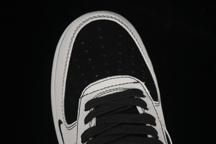 Nike Air Force 1'07 Low GD Collaboration Chrysanthemum Swoosh Casual Sneakers - DF0188-055