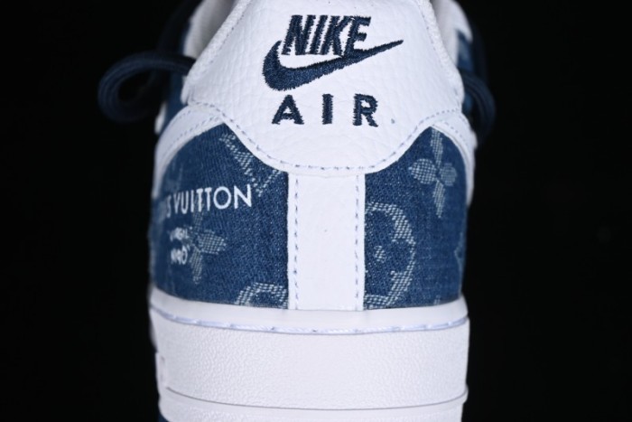Nike Air Force 1 Low Custom Strap Casual Sneakers with Full-Length Air Cushion - ZH0316-021