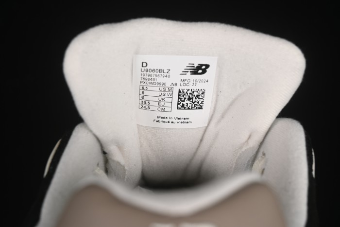 Joe Freshgoods x New Balance 9060 Retro Running Sneakers with ABZORB Cushioning - U9060BLZ