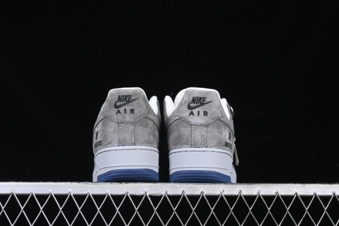 Nike Air Force 1 '07 Low UN Collaboration - Shadow Grey Pigskin Sneakers DF0188-018