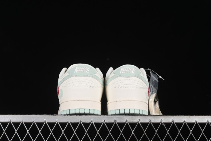 Nike SB Dunk Low The North Face Supreme Collaboration - Bamboo Green Anniversary Custom Low-Top Casual Skate Shoes - XX2025-658