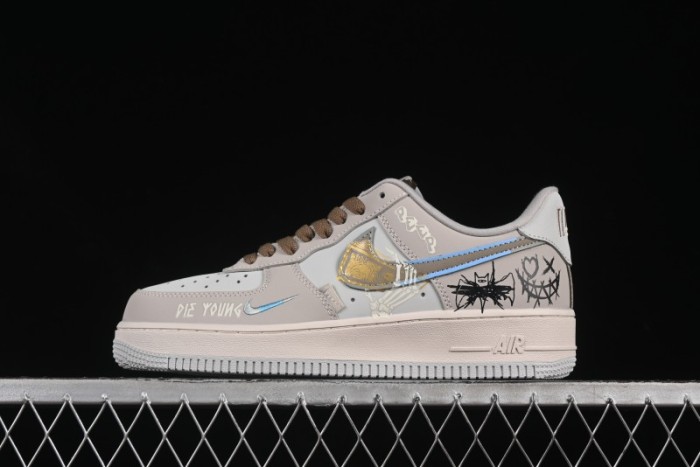 Nike Air Force 1'07 Low Batman DC Comics Series Casual Sneakers - XL2321-111