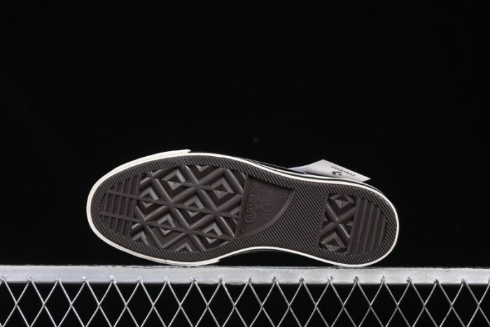 Converse Chuck 1970s High-Top Casual Canvas Sneakers with Classic Graffiti Limited Edition Three-Star Logo - 162050C