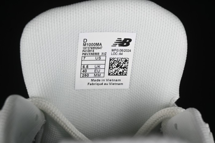 New Balance 1000 Series Retro Dad Style Low-Top Casual Running Shoes - M1000MA