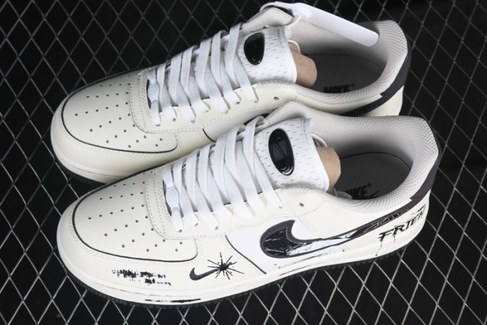 Nike Air Force 1'07 Low  Night Gun Hole  Casual Sneakers - FB1893-999