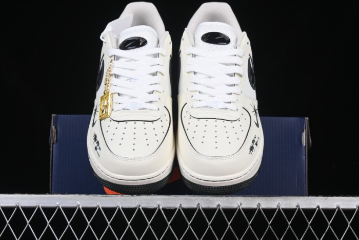 Nike Air Force 1'07 Low  Night Gun Hole  Casual Sneakers - FB1893-999