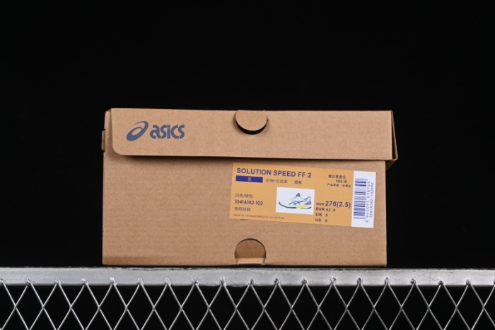 Asics Solution Speed FF 2 Retro Breathable Cushioned Casual Running Shoes - 1041A182-102