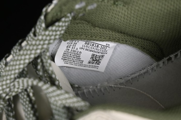 Nike SB Dunk Low Stussy Collaboration - Beige Green Anniversary High-End Custom Low-Top Casual Skate Shoes - BB1818-102