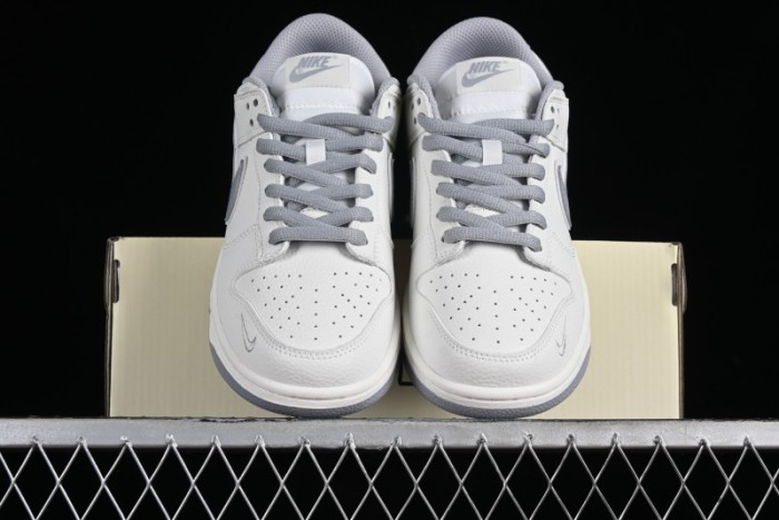 Nike SB Dunk Low NYC Collaboration Light Gray Low-Top Casual Skate Shoes - NC2103-302 1