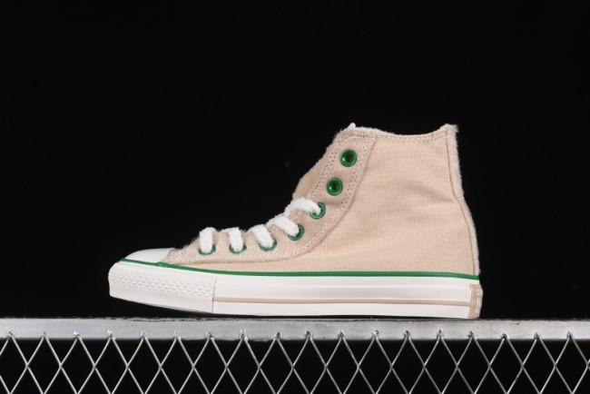 Converse Zoo Happy Pets Series High-Top Casual Sneakers with Plush Lining for Autumn Winter - A12768C