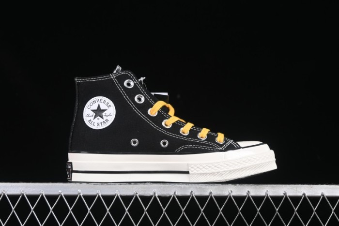 Converse Chuck 1970s High-Top Casual Canvas Sneakers with Classic Graffiti Limited Edition Three-Star Logo - 162050C