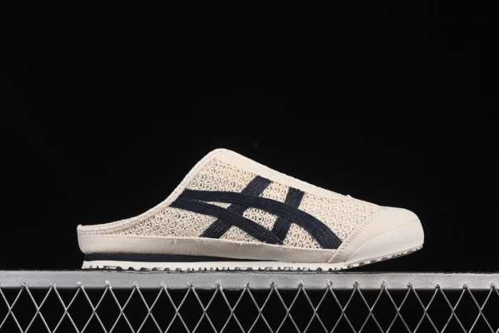 Onitsuka Tiger Mexico 66 Sabot Slip-On Shoes with Breathable Mesh Upper - 1183C123-200