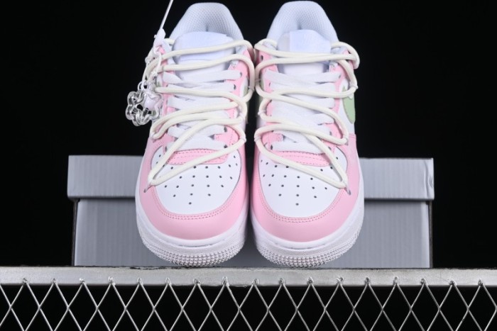 Nike Air Force 1 '07 Low Casual Sneakers with Dreamy Butterfly & Pastel Macaron Colorway - VV1998-013 1