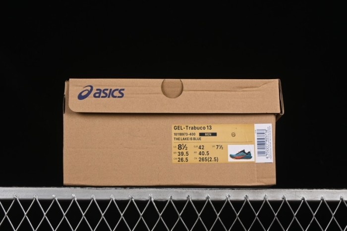 Asics Gel-Trabuco 13 Retro Breathable Casual Shoes with Cushioning for Men - 1011B973-400