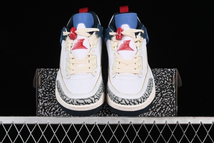 Nike Jordan Spizike Low AJ Hybrid Sneakers with Air Jordan 3, 4, 5, 6 Design Elements - HM3712-164