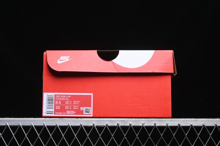 Nike Dunk Low High Street Minimalist Blue Panda Retro Low-Top Casual Sneakers - DD1503-119