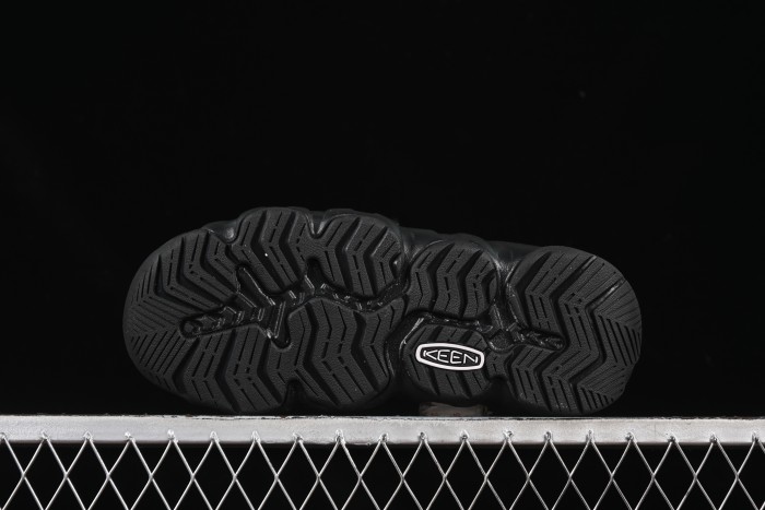 Keen Hyperport Clog Leather Summer Mule Slip-On with Arch Support and Adjustable Lacing System - 1030766