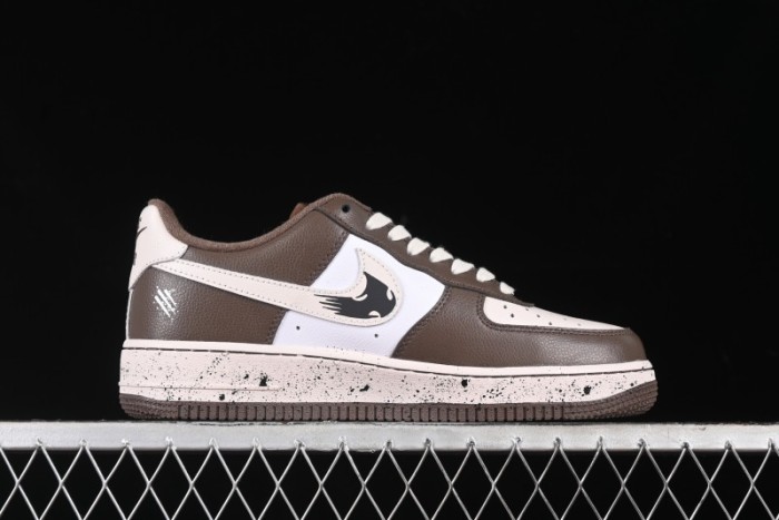 Nike Air Force 1 '07 Low Casual Sneakers with Assassination of Little Bear Anime Theme - DB3301-770