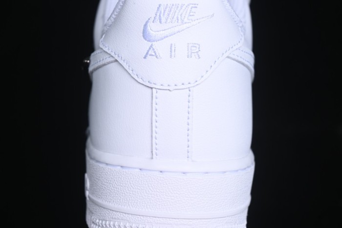 Nike Air Force 1 '07 Low Stussy Collaboration - Crystal Milk Coffee Low-Top Casual Sneakers - IF1686-101