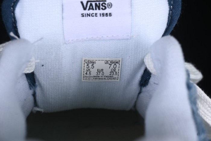 Vans Knu Skool Washed Tie-Dye Low-Top Casual Skate Shoes - VN000CS0239