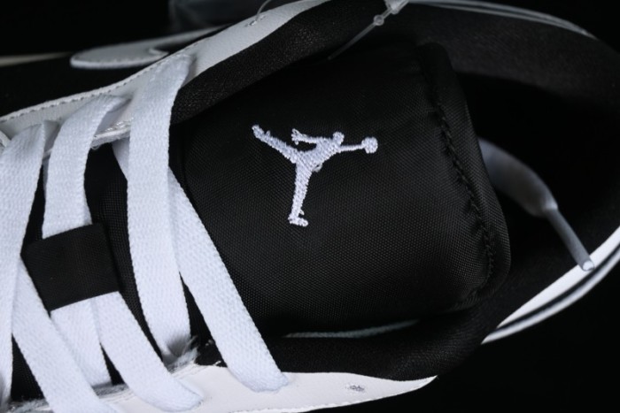 Nike Air Jordan 1 Low  Quai 54  Casual Sneakers in White Black Blue - HQ0764-001 1