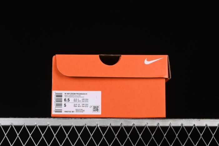 Nike Air Zoom Pegasus 41 Lightweight Breathable Mesh Running Shoes with Cushioned Support - HM3732-361