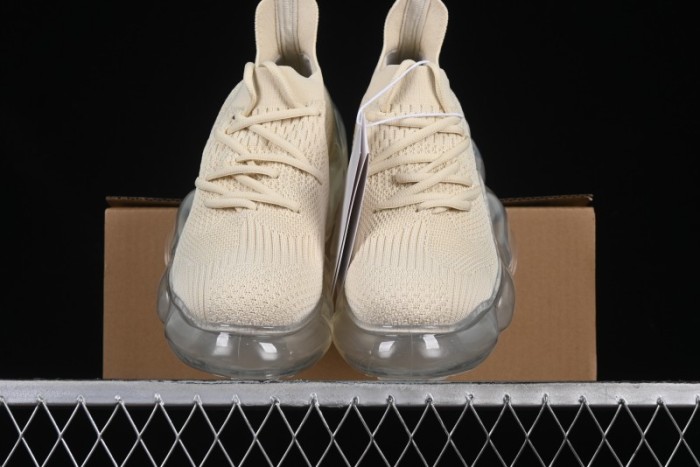 Grounds Big Bubble High Platform Sneakers in Cream White - AJE5