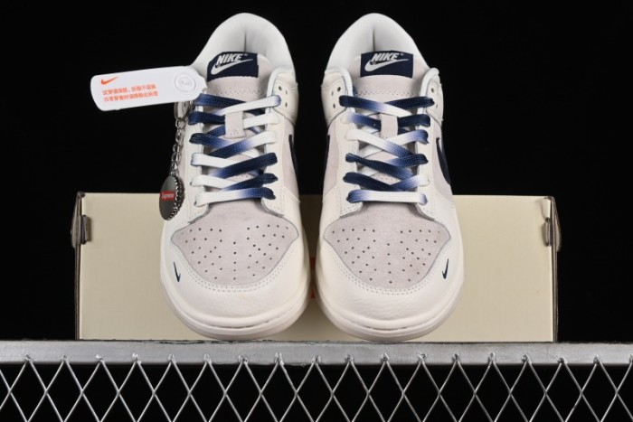 Nike SB Dunk Low Supreme Collaboration Anniversary Custom Low-Top Casual Skate Shoes - FC1688-142 1