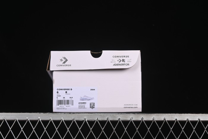 Ader Error x Converse Low-Top Casual Canvas Sneakers with Special Pattern Print - A14289C