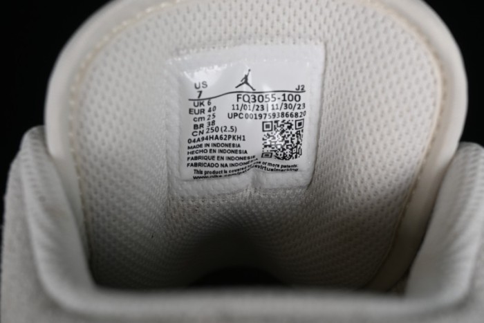 Nike Air Jordan 1 Low AJ1 Casual Sneakers in Earth Gray - FQ3055-100 1