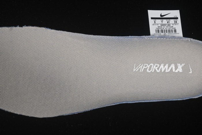 Nike Vapormax Flyknit Breathable Casual Running Shoes with Full-Length Air Cushion - 849557-202