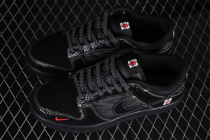 Nike SB Dunk Low Year of the Snake Limited Edition - Black Snake Anniversary High-End Custom Low-Top Casual Sneakers - CH8311-233