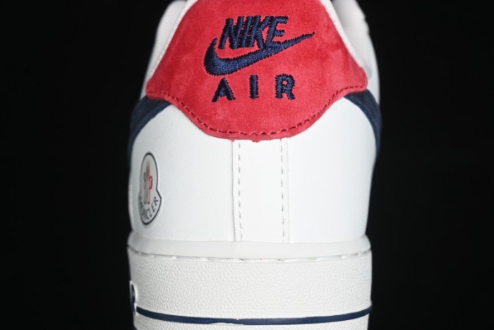 Nike Air Force 1 '07 Low Moncler Collaboration - Light Blue & Pigment Dyed Two-Tone Low-Top Casual Sneakers - CH6336-512